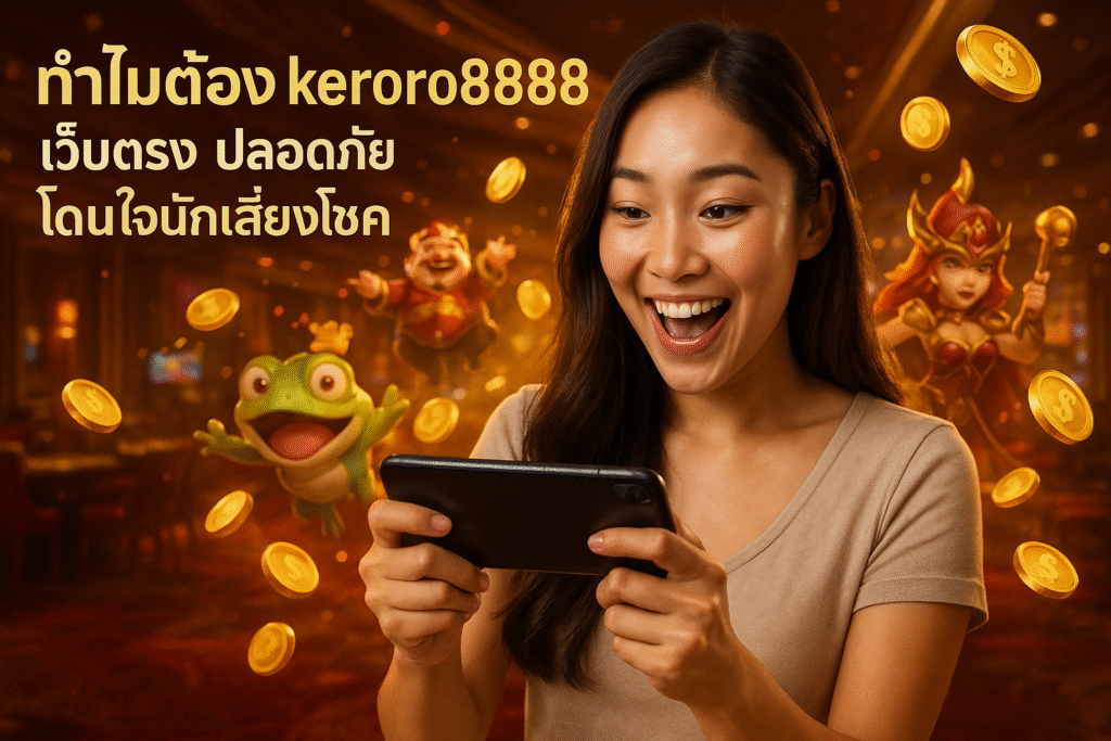 ทำไมต้อง keroro8888 เว็บตรง ปลอดภัย โดนใจนักเสี่ยงโชค